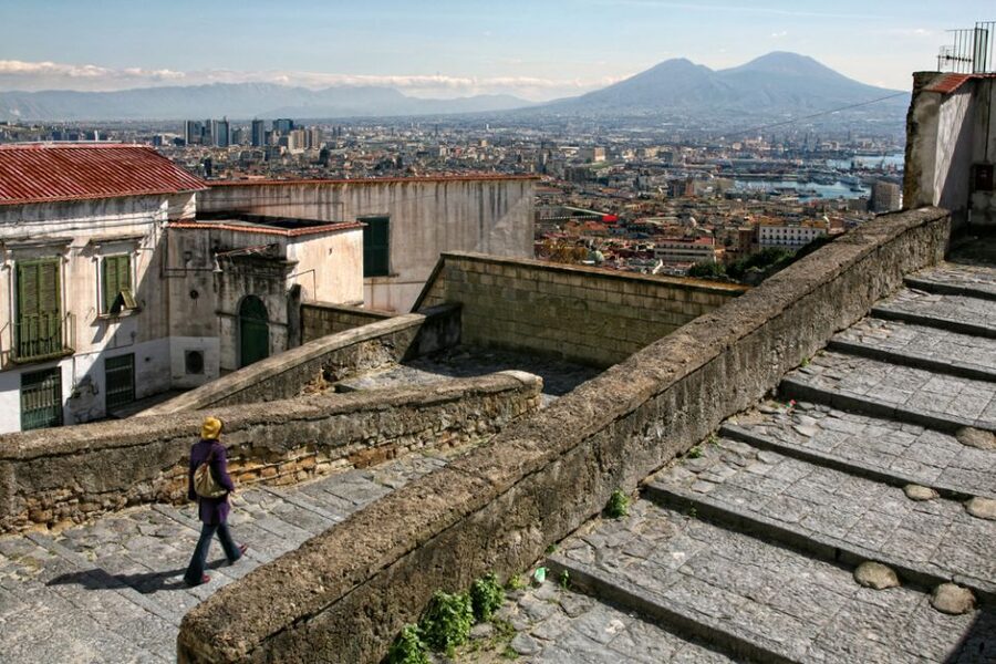 Panoramic Naples Private Tour by Vintage Vespa - Via Petrarca and the Posillipo drive: where the city starts to show off