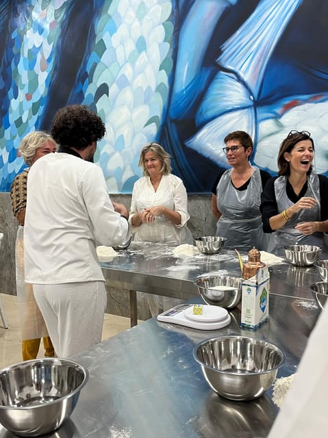 Pizza-Making Workshop by night with glass of wine - What Happens When You Put On the Apron