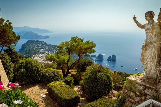 Pompeii and Capri Island Day Trip from Naples - Gardens of Augustus: the best viewpoint component of Capri