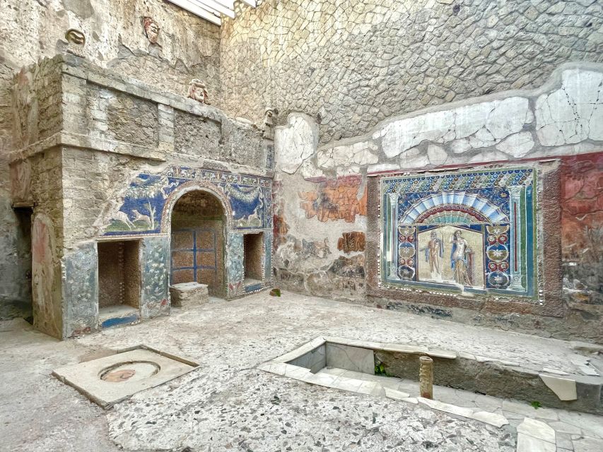 Pompeii and Herculaneum: Guided Tour with an Archaeologist - Pompeii Walk: Porta Marina Inferiore to Theaters, Shops, and Homes
