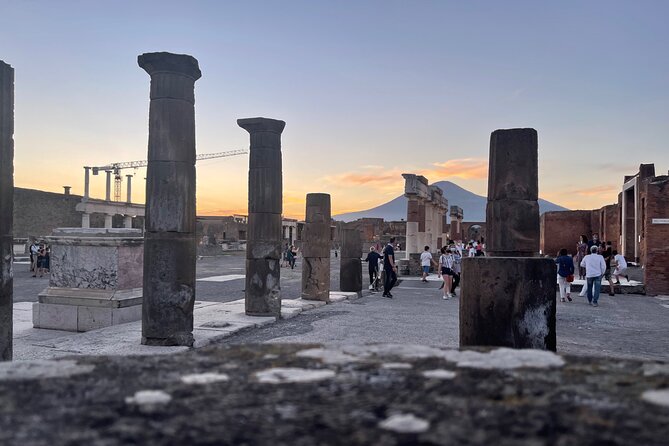 Pompeii from Afternoon to Sunset - Meeting Point, Small Group Size, and the Forum Finish