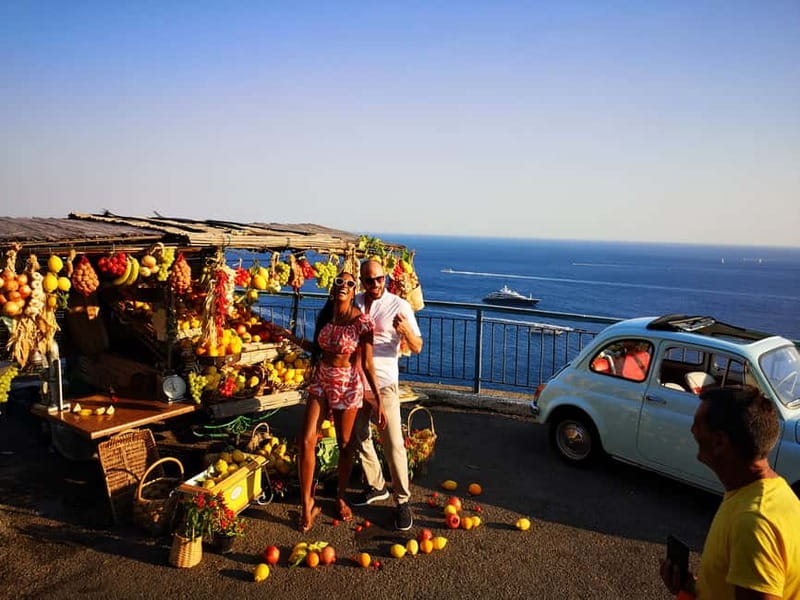Positano/Praiano: Iconic Fiat 500 Private Amalfi Coast Tour - The 2-hour plan, how the route is paced for photos