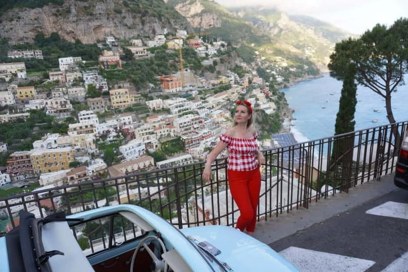 Positano/Praiano: Iconic Fiat 500 Private Amalfi Coast Tour - Positano viewpoint stops: where the car becomes part of the shot
