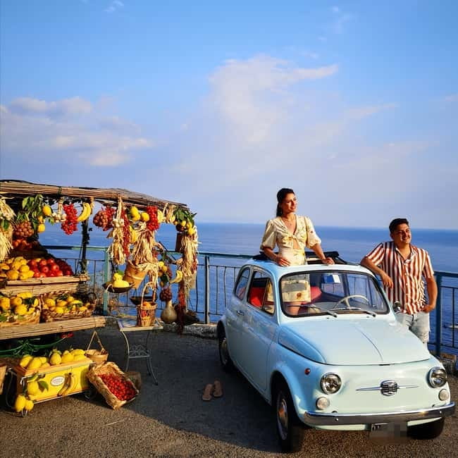 Positano/Praiano: Iconic Fiat 500 Private Amalfi Coast Tour - Positano or Praiano pickup, and why that matters on the coast