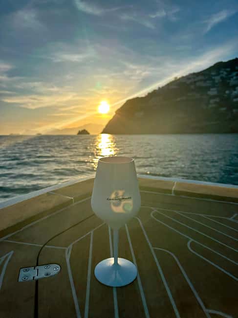 Positano: Shared Sunset Cruise - The Fishing Village Moment and the Majolica Dome