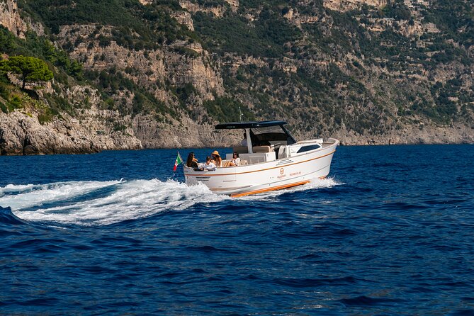 Private Boat Tour To Capri Departing From Positano - Positano to Capri, the best kind of seat: right over the water