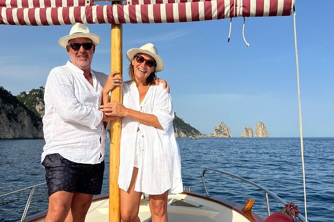 Private Island of Capri Boat Tour for Couples - Private skipper perks: close passes, photo time, and couple-friendly pacing