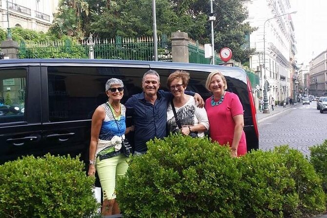 Private Transfer from Naples to Positano or Amalfi or vice versa - On board: English-speaking driver, AC, and WiFi that actually helps