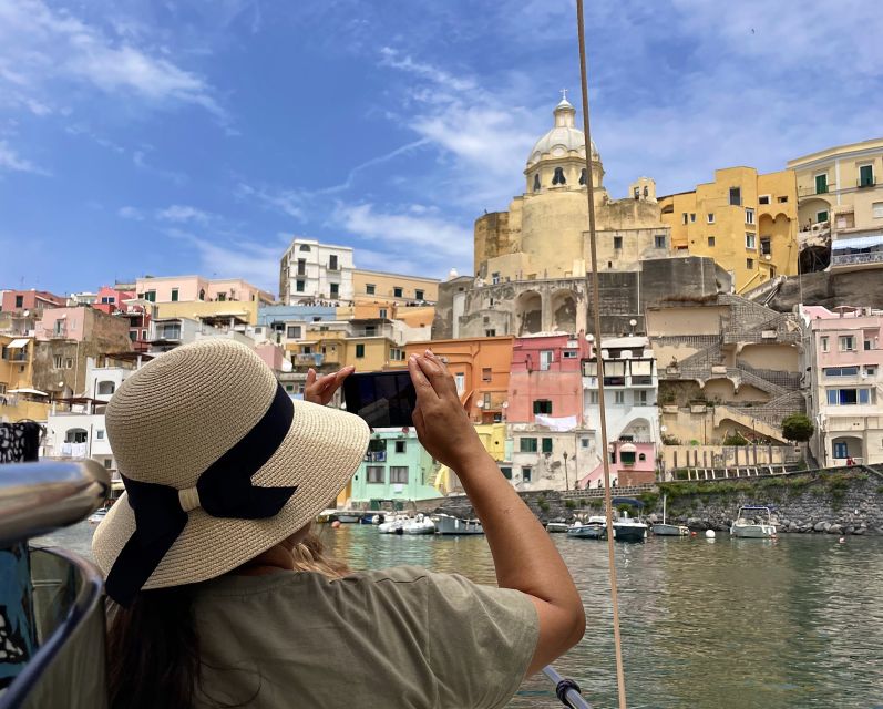 Procida: Boat Tour with Swimming Stops and Underwater Photos - Marina di Corricella: the photo stop that makes Procida feel real