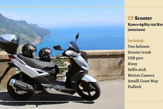 Scooter rental on the Amalfi Coast - Ravello pickup at 10:00 am, and a quick location heads-up