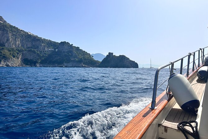 Small Group Amalfi Coast Boat Day Tour from Positano - La Gavitella lunch: the best view may cost extra