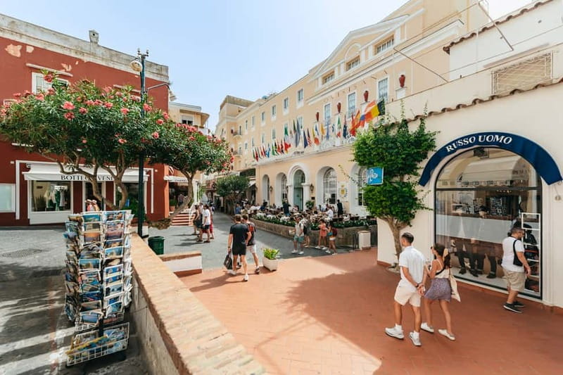 Sorrento: Coast and Capri Boat Trip with Limoncello Tasting - The island boat circuit: Grottos, Natural Arch, and the coast’s icons