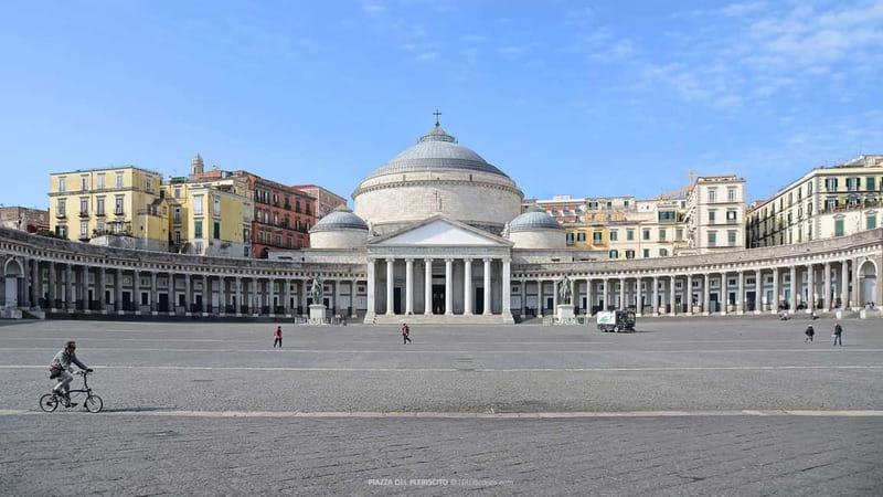 The Naples Grand Tour of the City and Hidden Gems - Piazza del Plebiscito and the Royal Palace, the big Naples first