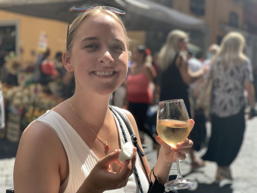 The Original Street Food & Market Tour of Naples - Pignasecca Market, scents, colors, and 7 to 8 bites that act like a full meal