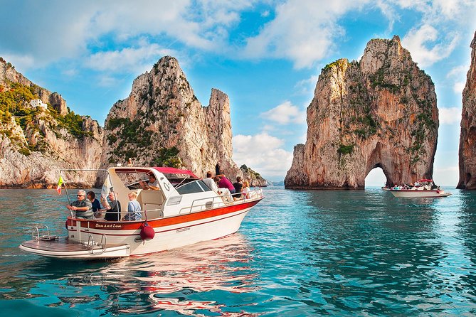 Very Small Group Capri Boat Excursion with Transfer from Positano - Key Points At a Glance